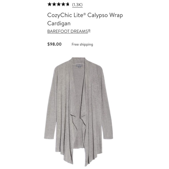 Barefoot Dreams Sweaters - Barefoot Dreams Calypso Wrap Cardigan